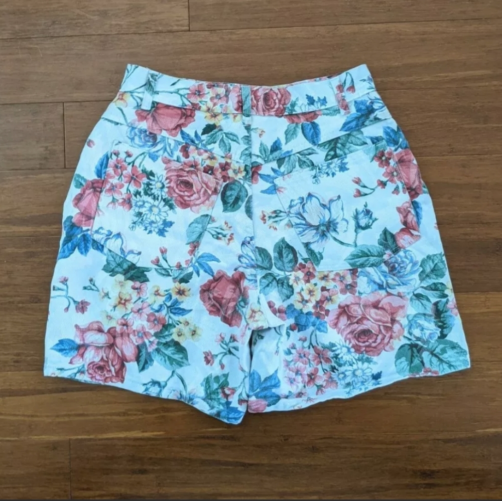 90’s Partners Mervyn's High Waisted Floral Shorts - Picture 8 of 8